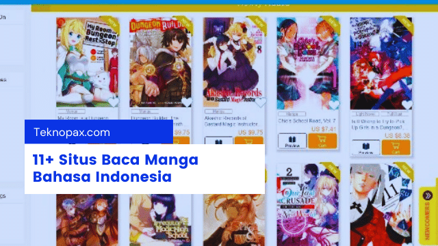 Indonesia manga bahasa Komik Manga