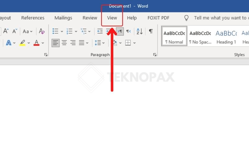 Cara Membuat Ruler di Microsoft Word