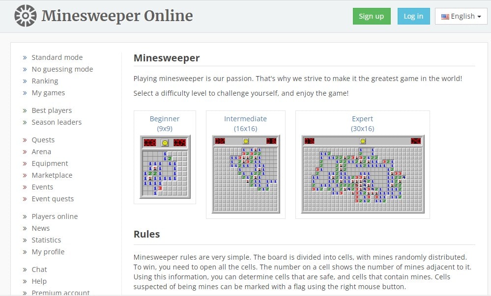 Cara Main Game Minesweeper Secara Online